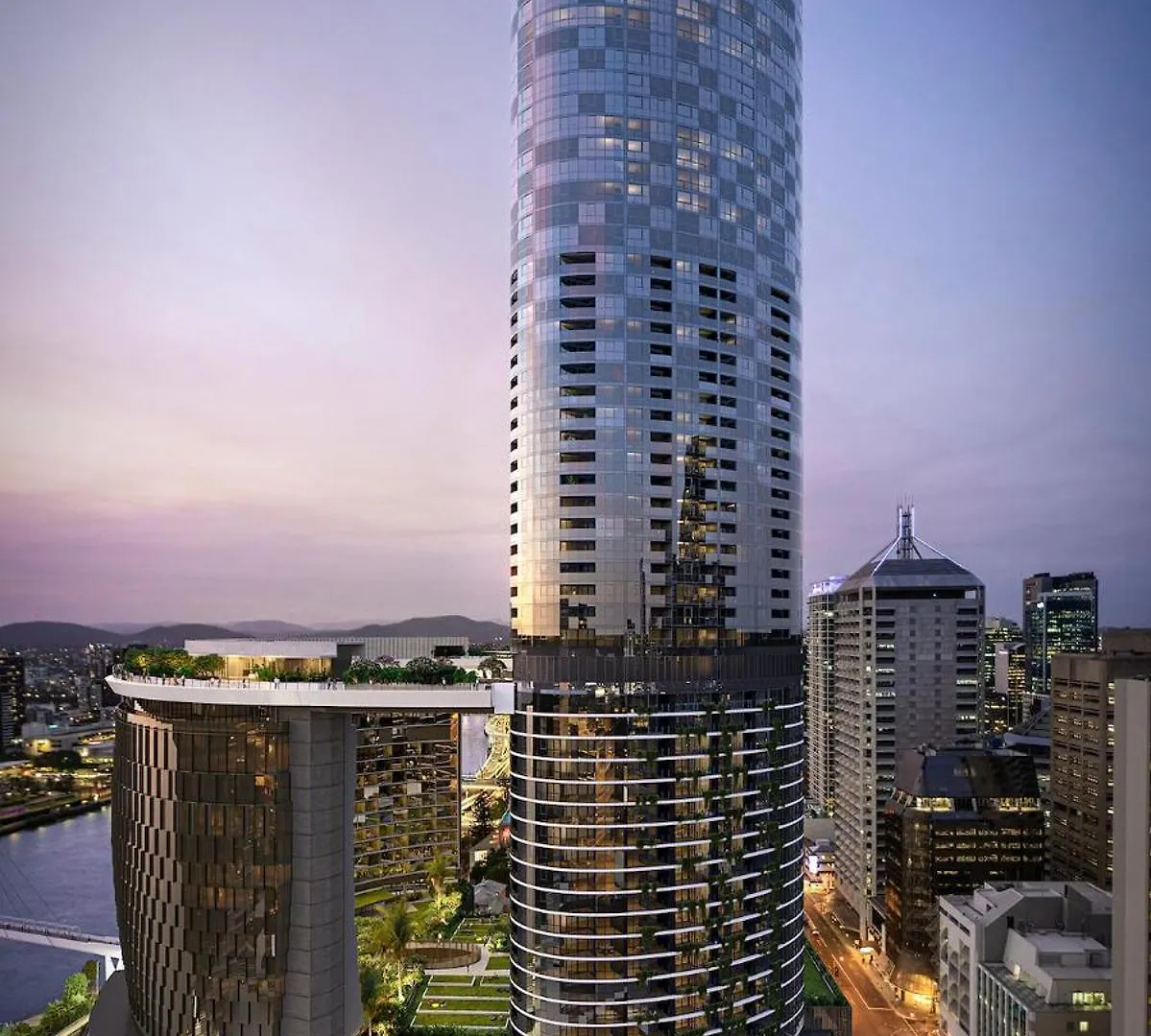 Velvet Dusk Suite - Lv 29 Above The New Star Casino In Bne'S New Land Mark Building, Free Carpark Available For Long Bookings Brisbane